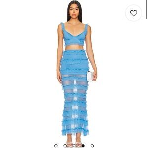 OW Collection Gracie Bustier Top and Maxi Skirt Set